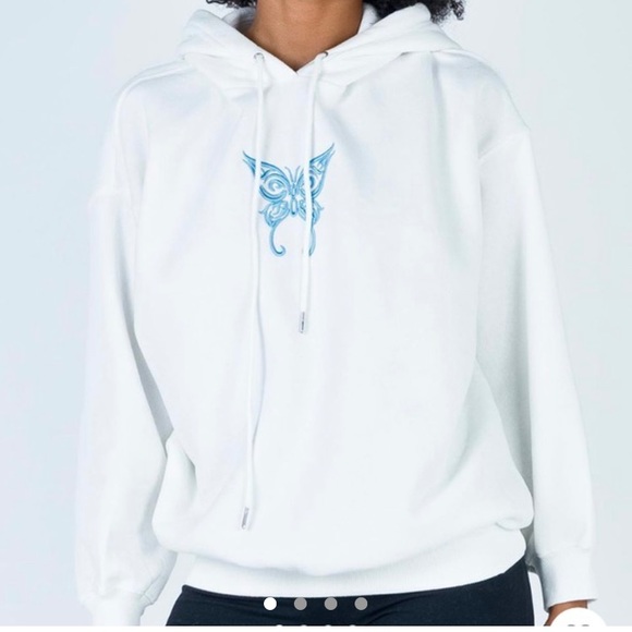 Princess Polly blue moon hoodie - Picture 1 of 2